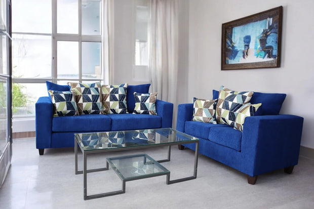 SL300-BLUE Sofá y loveseat