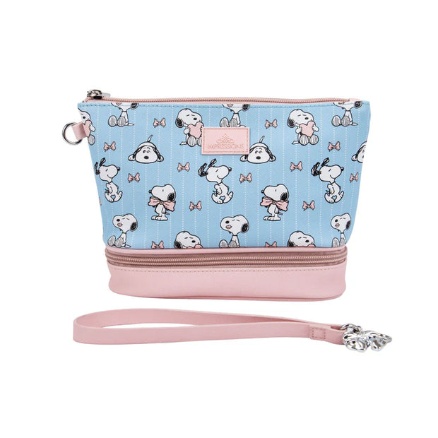 Bolso cosmético con lazo de Snoopy de Peanuts