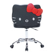 Silla de tocador giratoria blanca Hello Kitty Kawaii