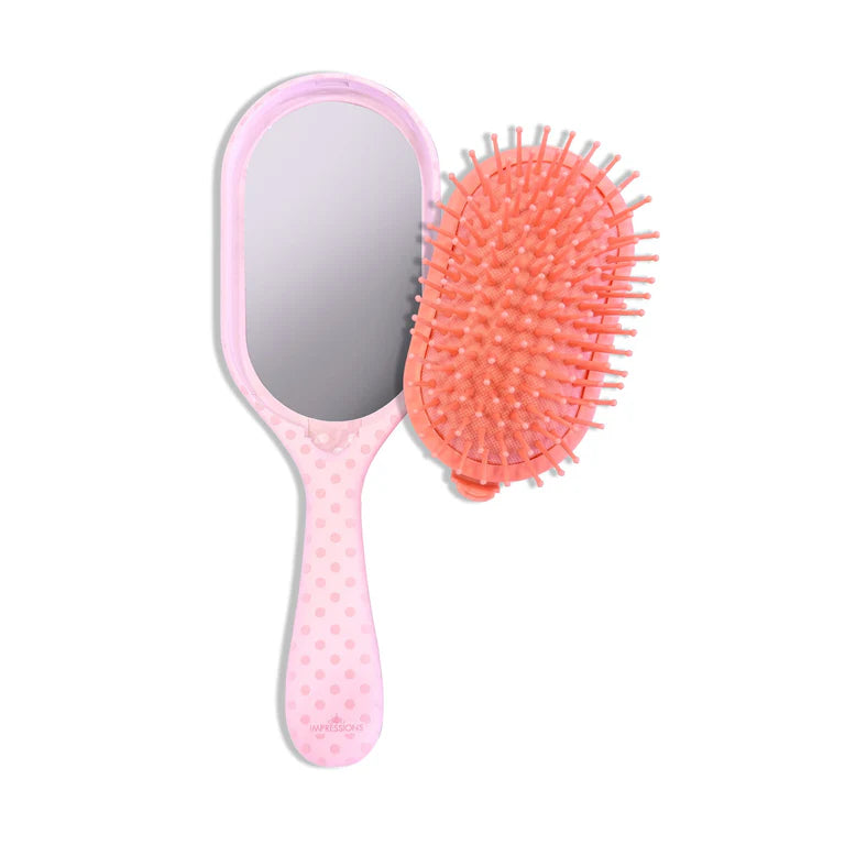 Cepillo para el cabello 2 en 1 de Peanuts Snoopy con espejo 