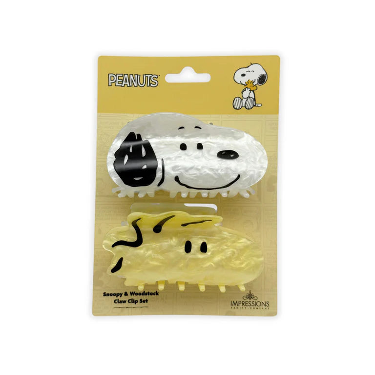 Juego de pinzas para la ropa de Peanuts Snoopy y Woodstock