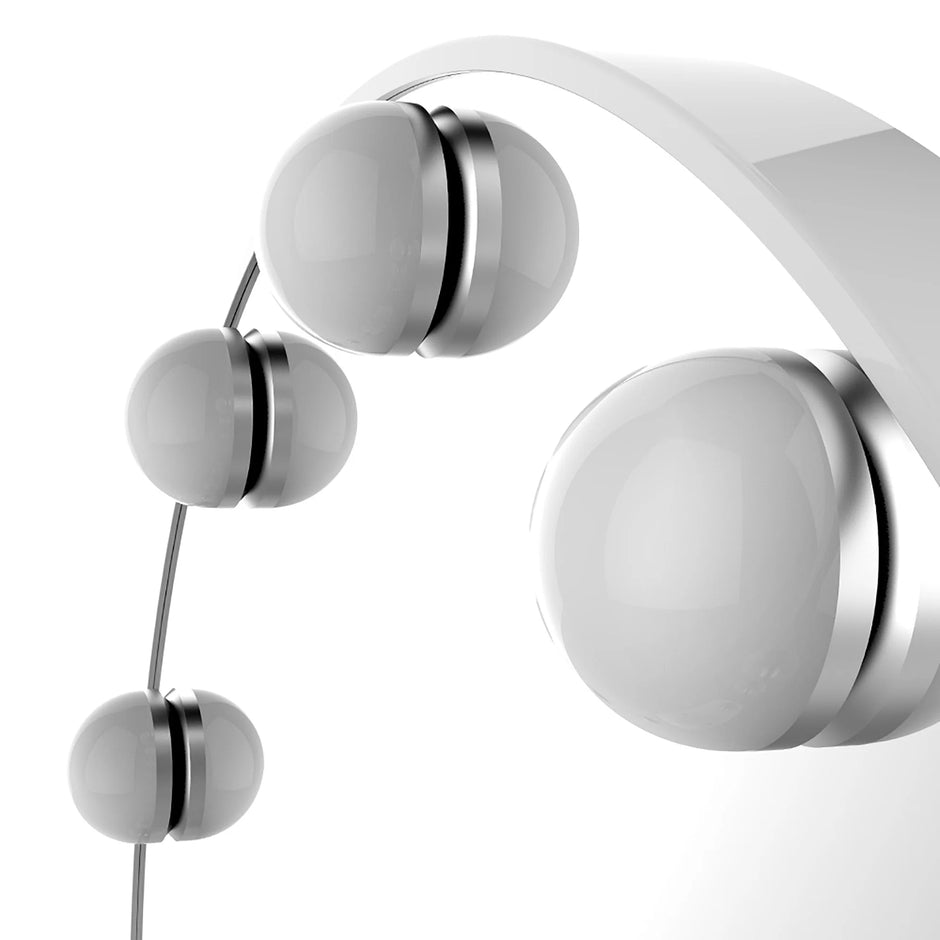 Espejo de maquillaje LED de dos tonos Hollywood Soleil con lámpara de curado de gel UV