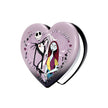 Espejo compacto LED de Jack Skellington y Sally Heart