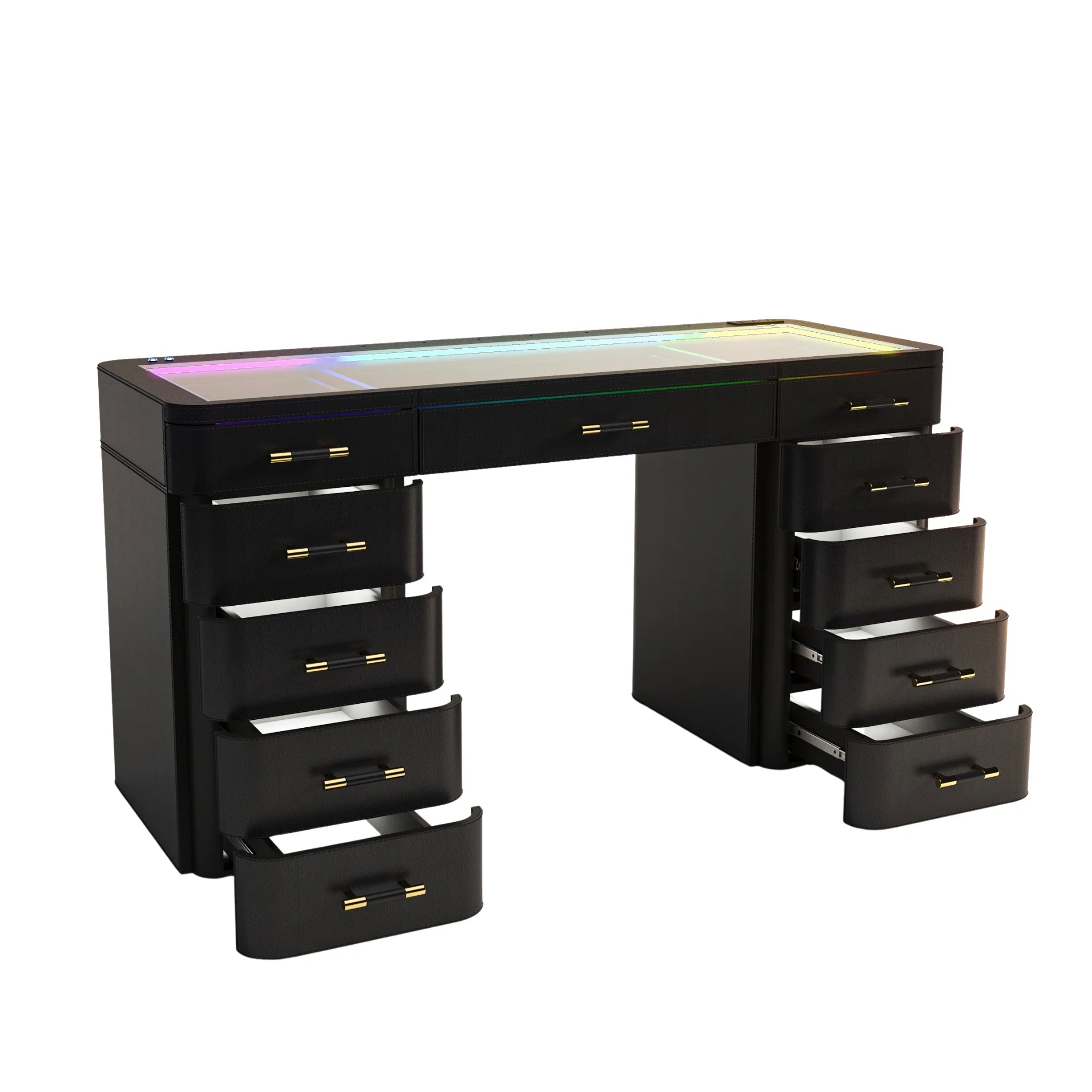 Tocador SlayStation Maison Premium con luz RGB y espejo