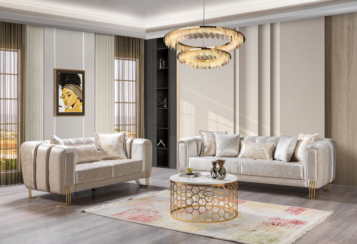 Sofá y loveseat Santana