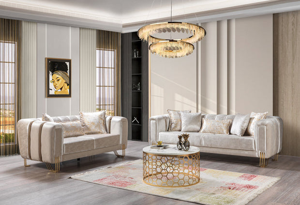 Sofá y loveseat Santana