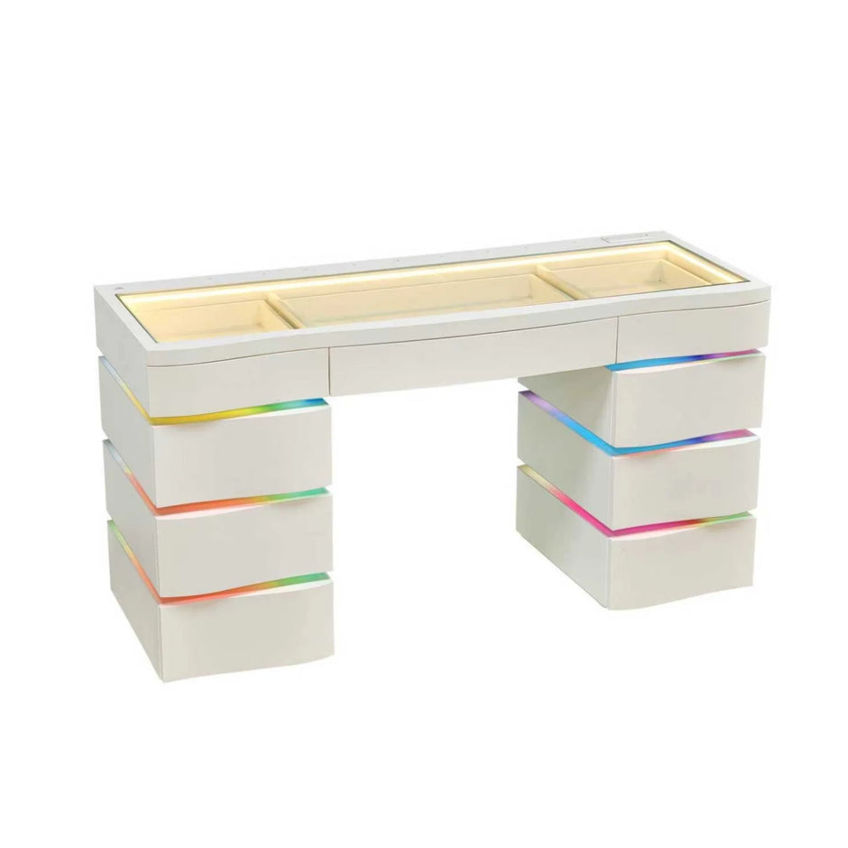 Tocador Nebula de SlayStation con luz RGB