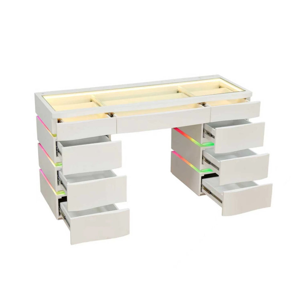 Tocador Nebula de SlayStation con luz RGB