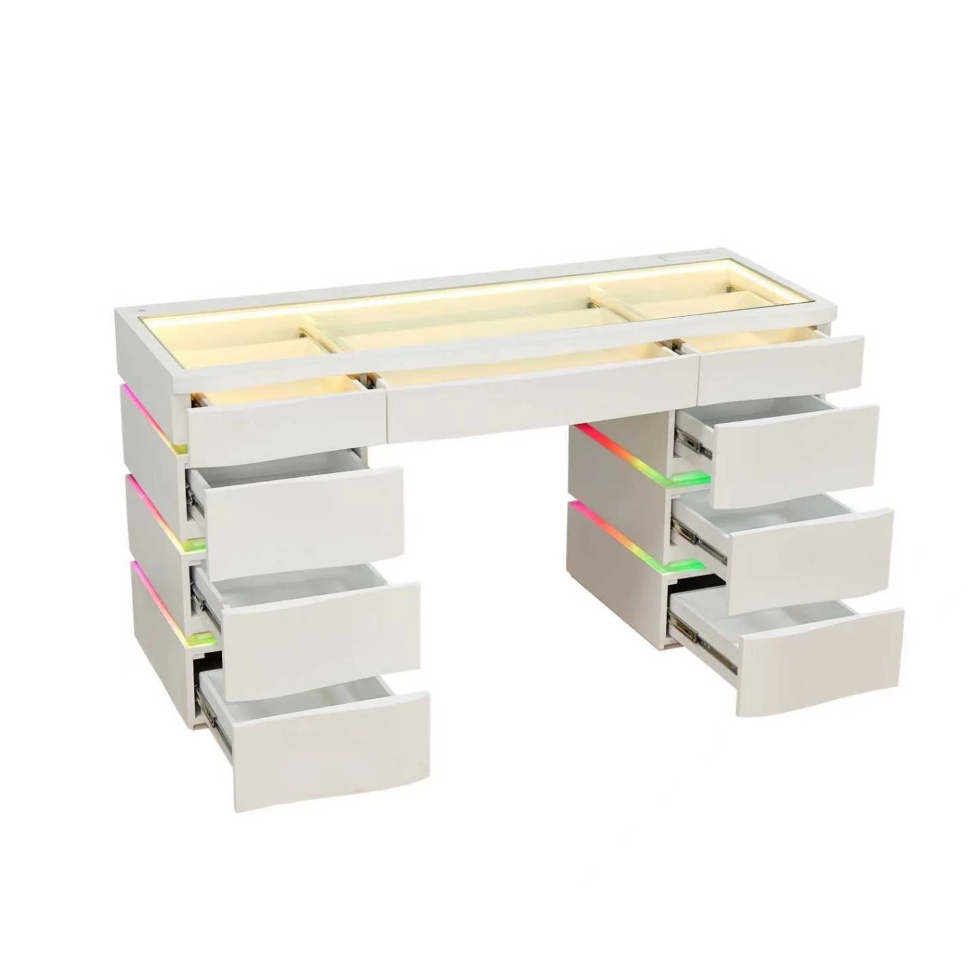 Tocador Nebula de SlayStation con luz RGB