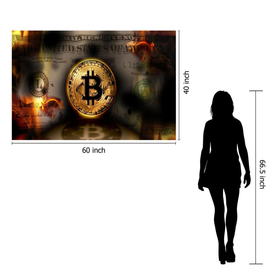 Vidrio templado con lámina -Dollar Down