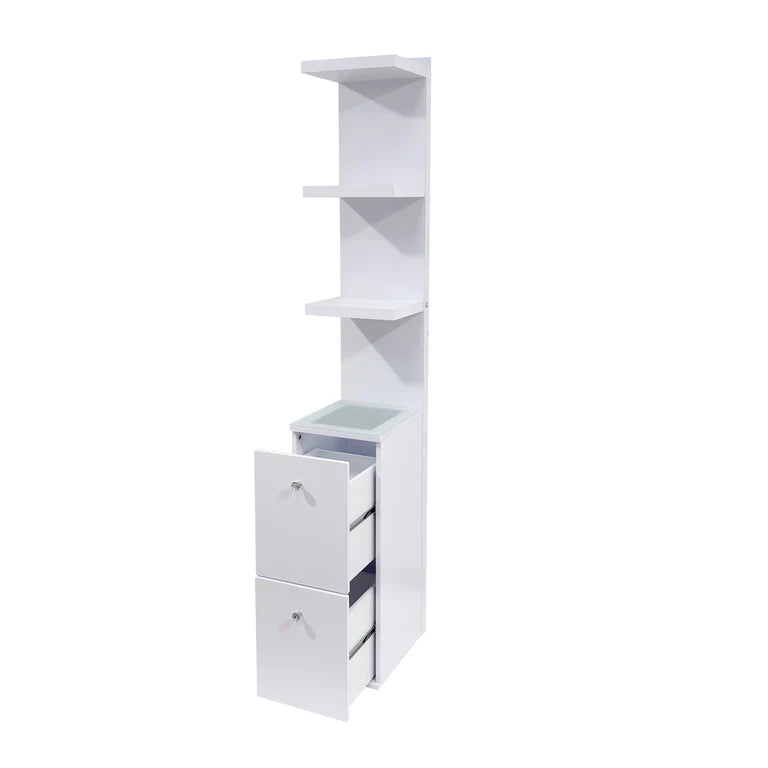 Columna SlayStation Natalie con cajones y luz RGB