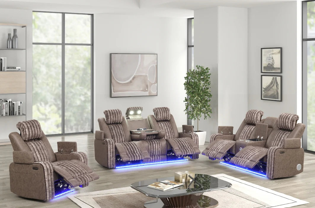 Conjuntos de sillones reclinables Lita S4225