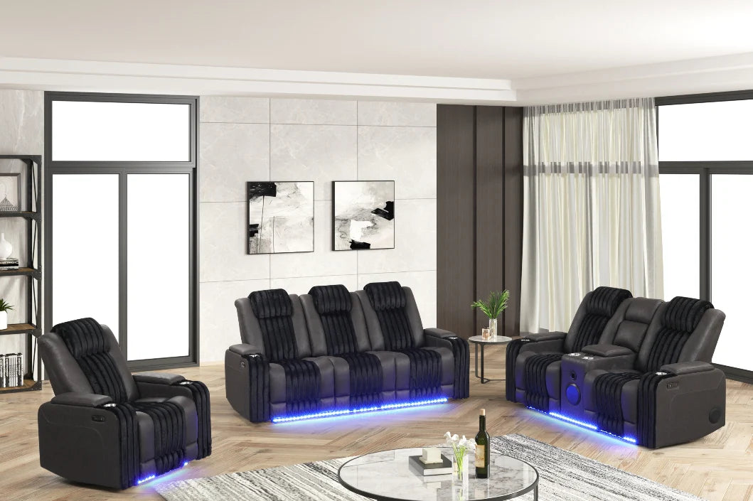 Conjuntos de sillones reclinables Lita S4225