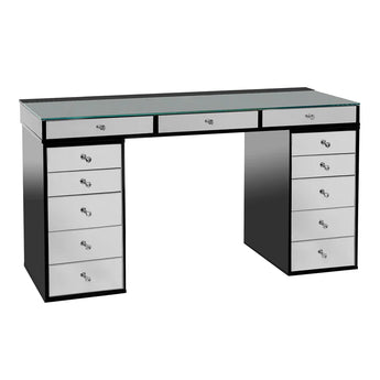 Paquete de mesa con espejo SlayStation Pro 2.0 + espejo de tocador + 5 cajones