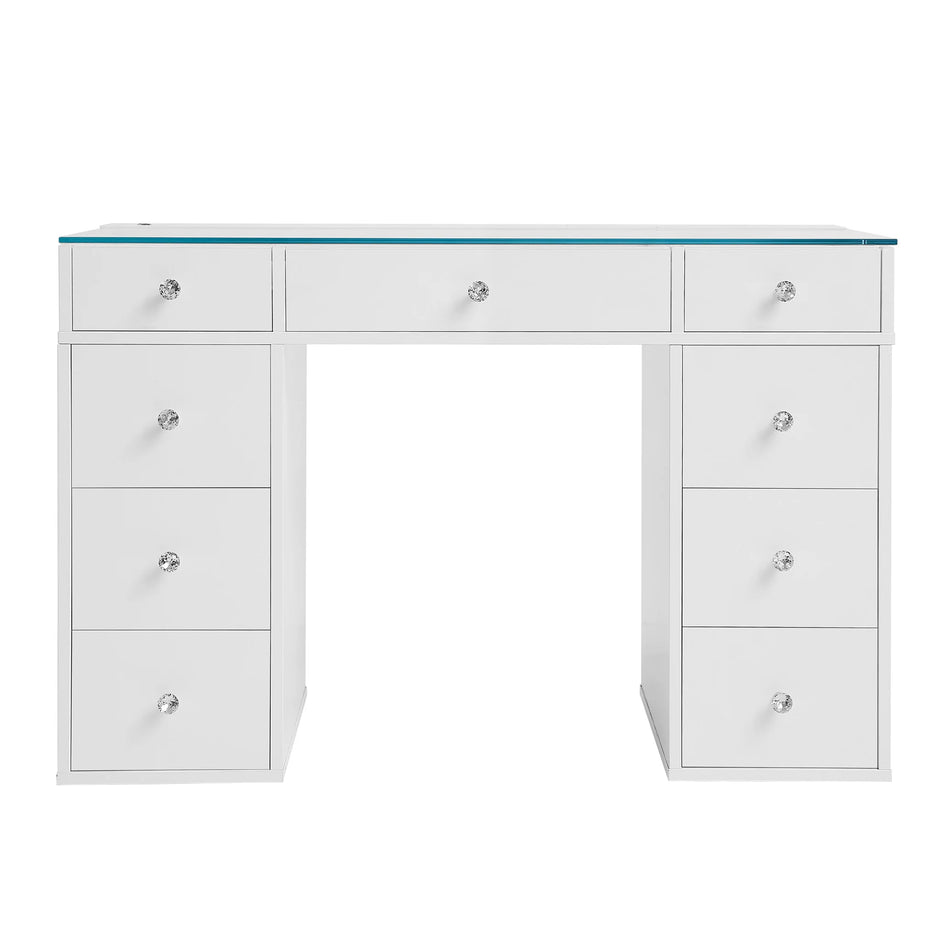 Tocador infantil blanco SlayStation con luz LED