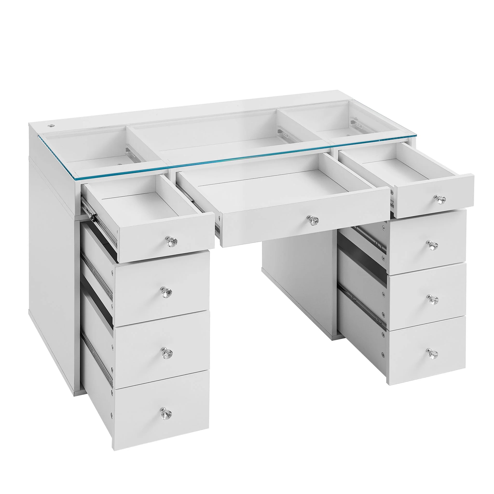 Tocador infantil blanco SlayStation con luz LED