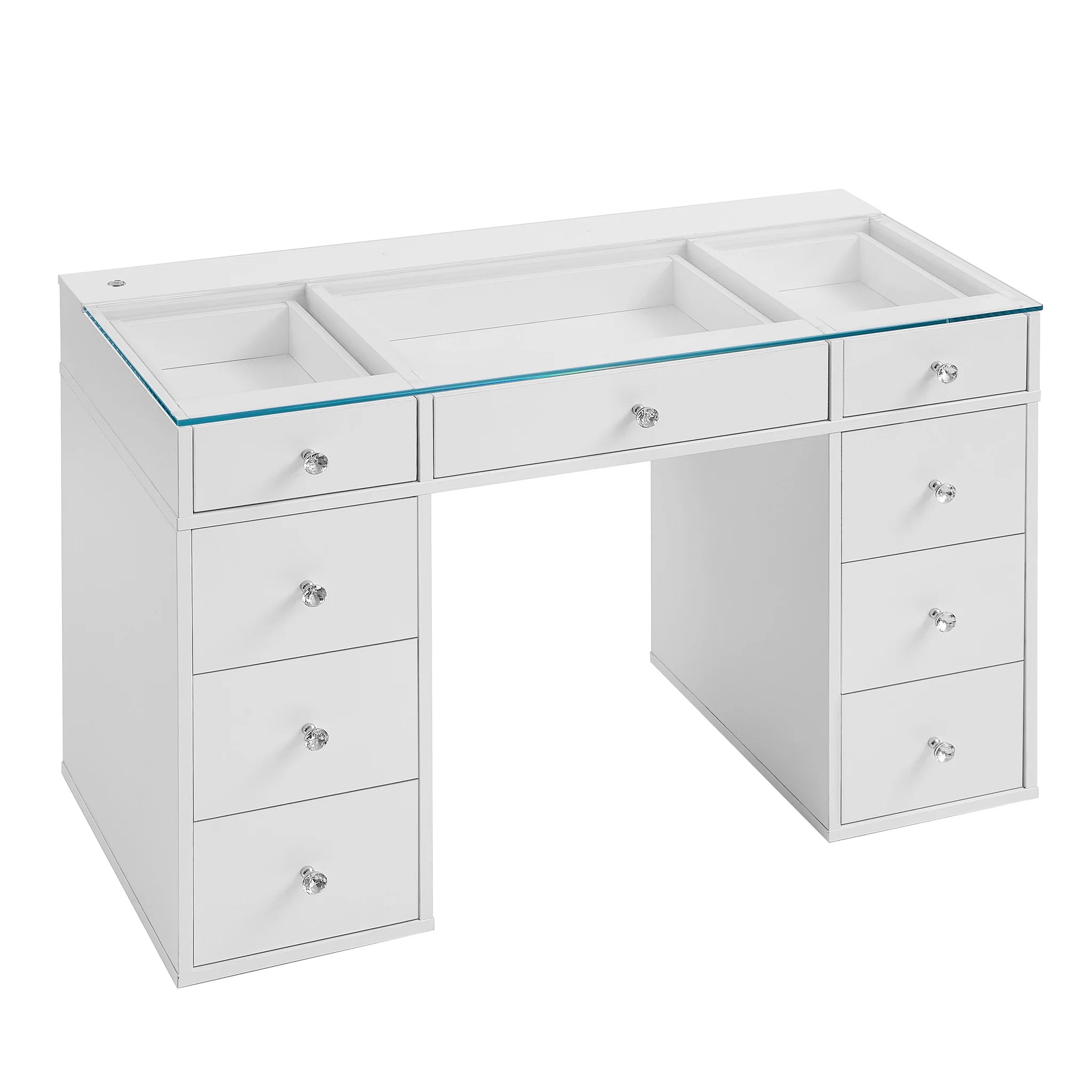 Tocador infantil blanco SlayStation con luz LED