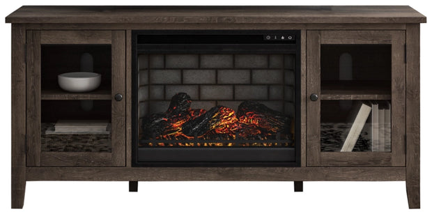 Ashley W275W3 Arienbry Mueble para TV con Chimenea