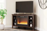 Mueble de TV con chimenea Ashley W283W5 Camiburg Brown