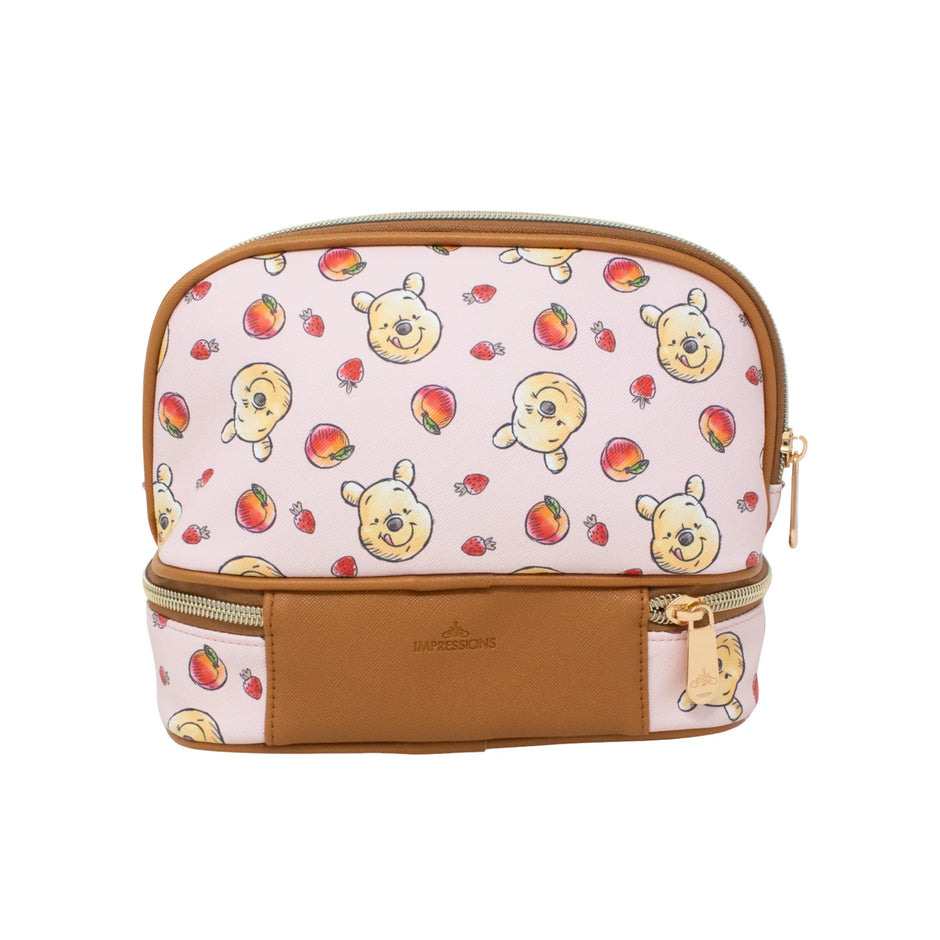 Bolsa de maquillaje de doble capa de Winnie the Pooh