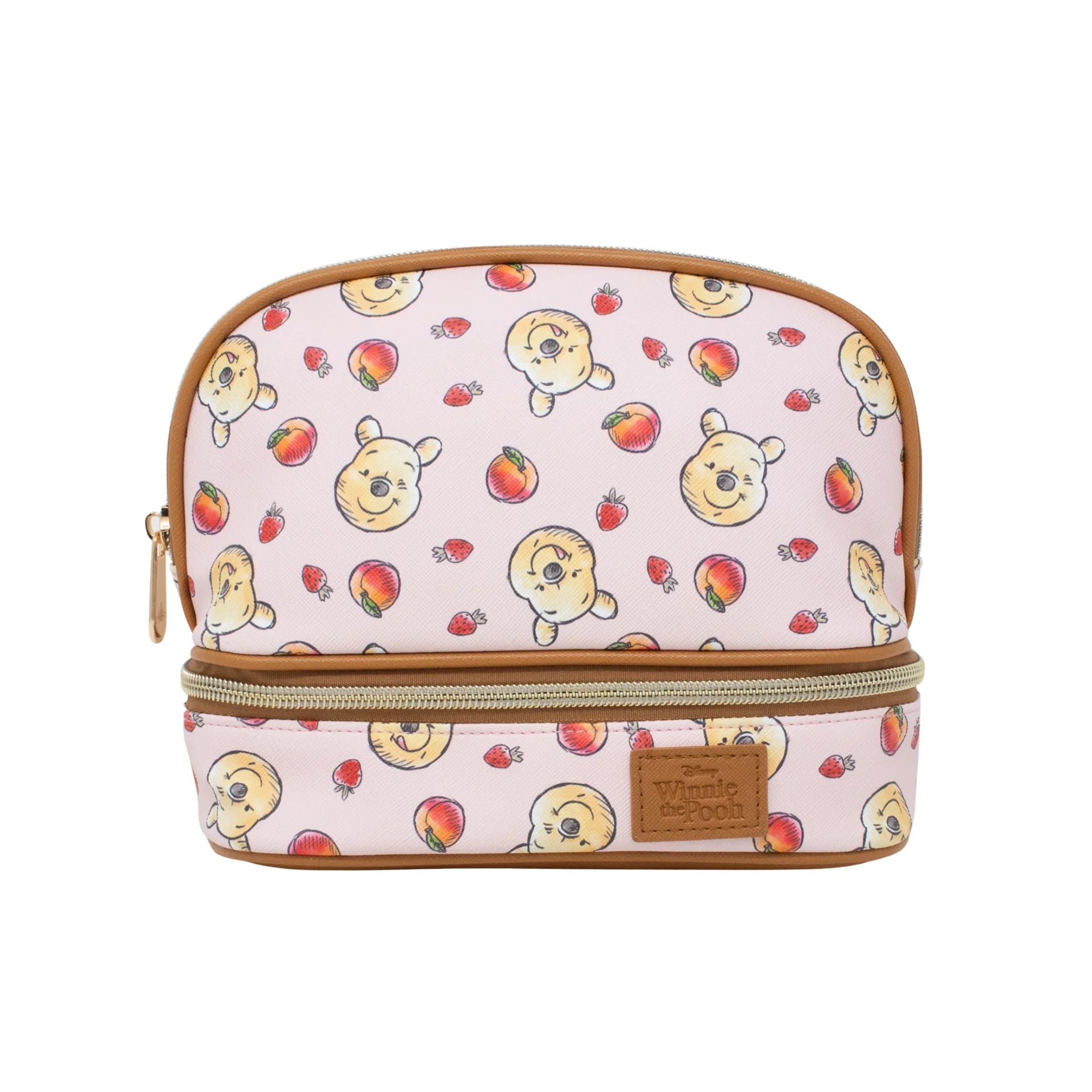 Bolsa de maquillaje de doble capa de Winnie the Pooh