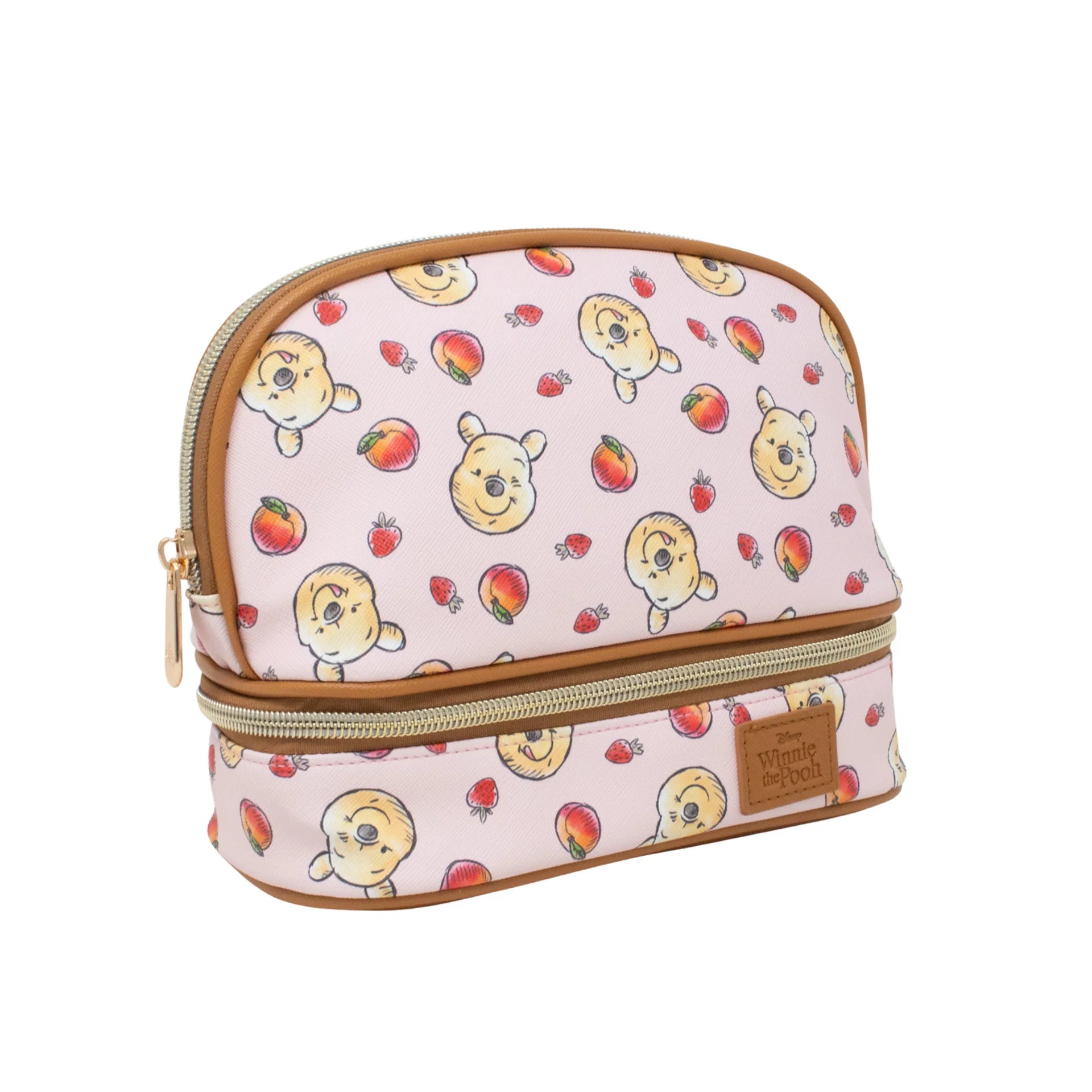 Bolsa de maquillaje de doble capa de Winnie the Pooh