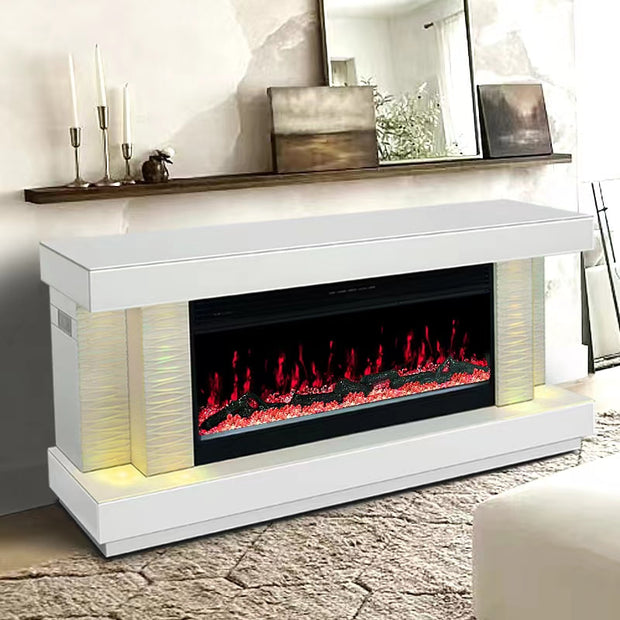 A91 MUEBLE DE TV CON CHIMENEA