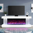 A91 MUEBLE DE TV CON CHIMENEA