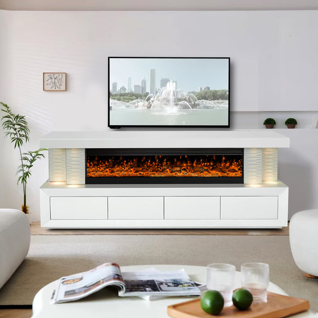 A97 MUEBLE DE TV CON CHIMENEA