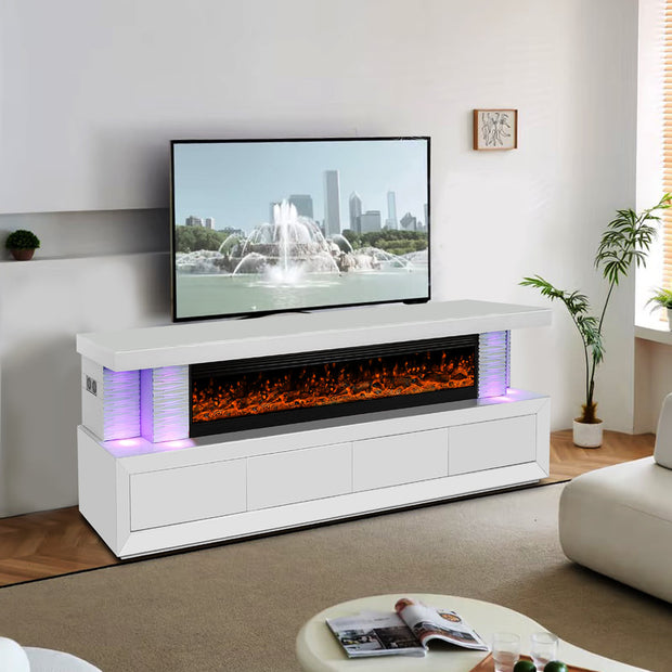 A97 MUEBLE DE TV CON CHIMENEA