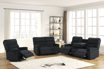 Albert Black Reclining Set