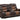Ashley1001 Juego reclinable marrón extragrande