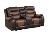 Ashley1001 Oversized Brown Reclining Set