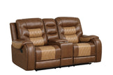Ashley1002 Oversized Brown Reclining Set