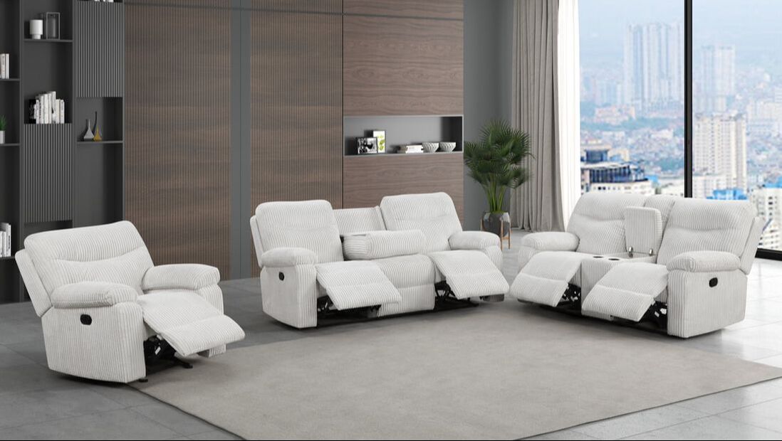 Conjunto reclinable BRAVO de 3 piezas