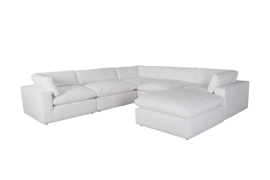 XL Cloud White Sectional