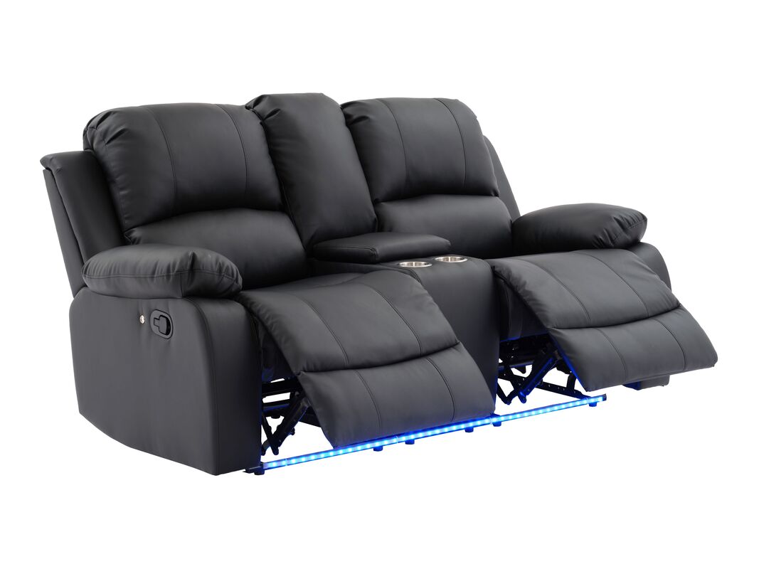 Conjunto reclinable Daytona negro