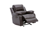 Conjunto reclinable Daytona marrón