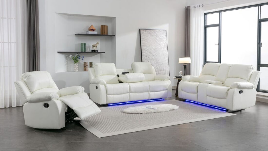 Conjunto reclinable Daytona blanco