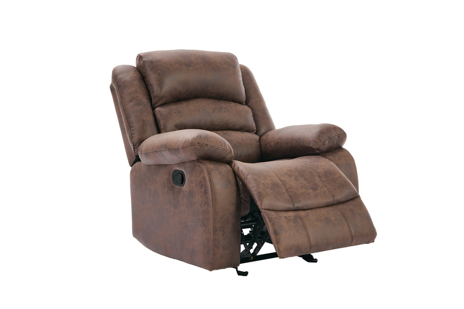 Dynamo2 PALOMINO Brown Reclining Set