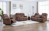 Dynamo2 PALOMINO Brown Reclining Set