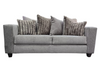 Conjunto de sofá y loveseat Kora ahumado S325