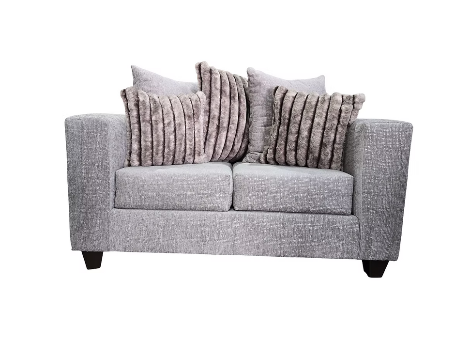 Conjunto de sofá y loveseat Kora ahumado S325