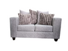 Conjunto de sofá y loveseat Kora ahumado S325