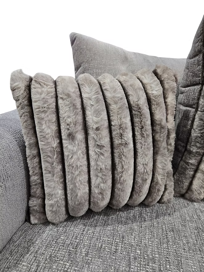 Conjunto de sofá y loveseat Kora ahumado S325