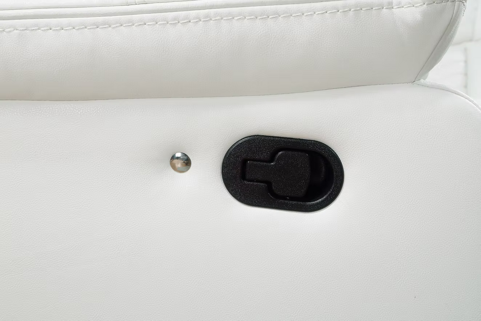 Sillón reclinable seccional blanco Lucky Charm S2021