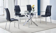 DT7003-RBLK Brilliance Black Dining Set