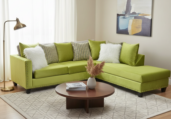 2022 Lime Green Sectional Nailheads