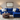 220 Blue Sectional Nailheads