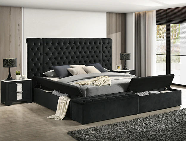 5203BK LILIANA CAMA NEGRA